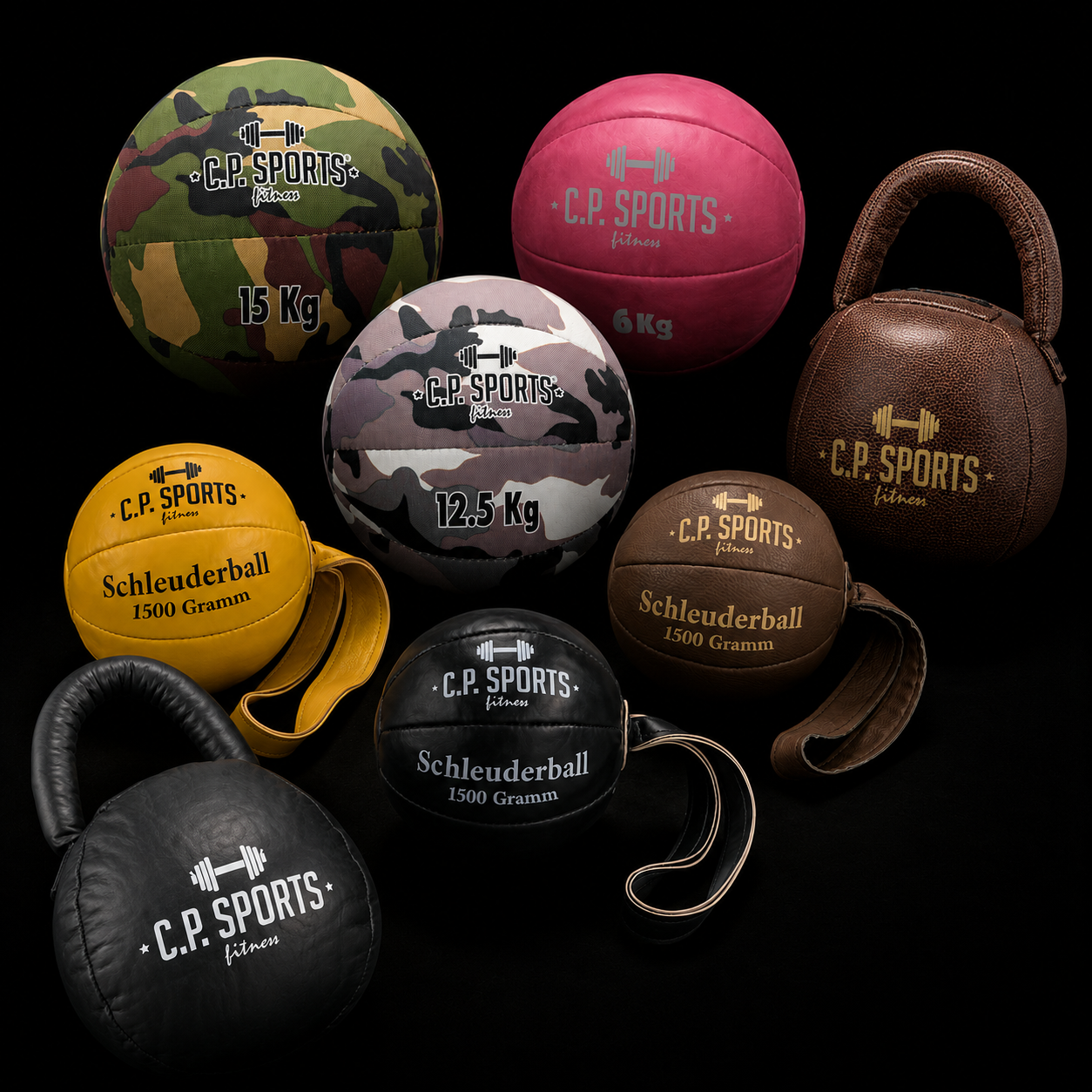 Medizinbälle I Schleuderbälle I Kettlebells