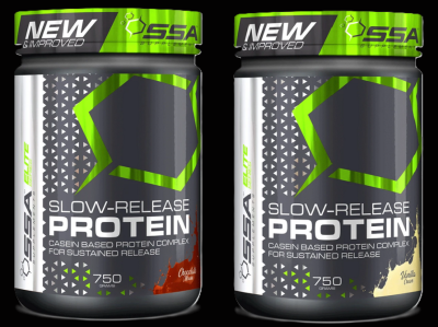 Slow-Release (Nacht Protein) - SSA Supelements - Vanille-Choko