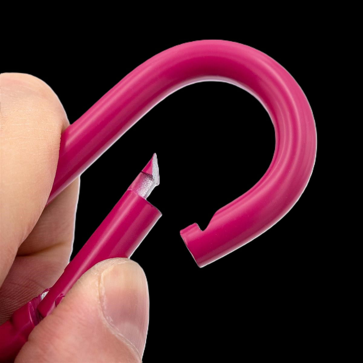 80 mm x 8 mm Karabinerhaken - Gewichtsbelastung bis zu 250 kg! C.P. Sports - G39