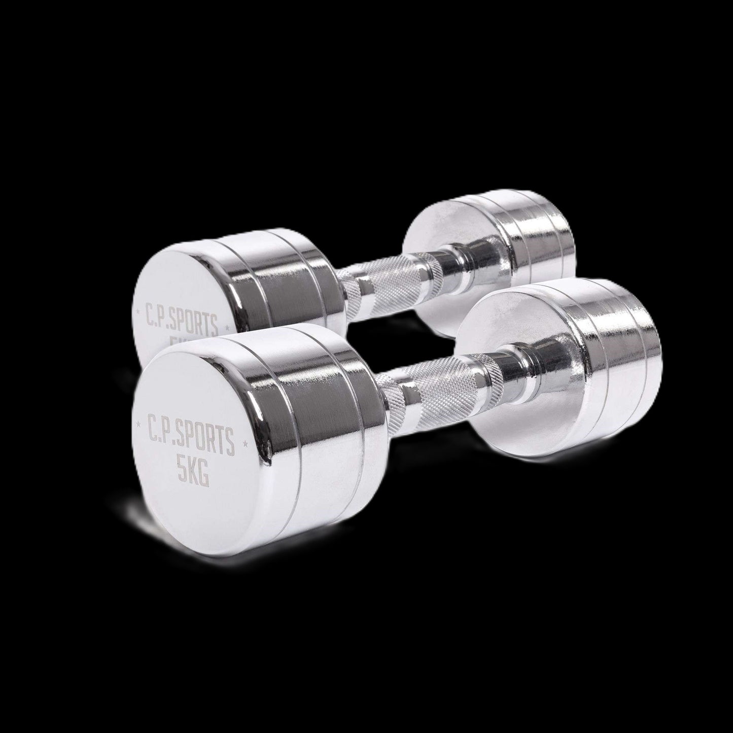 Chromhanteln 1x Paar / verschiedne Größen - C.P. SPORTS