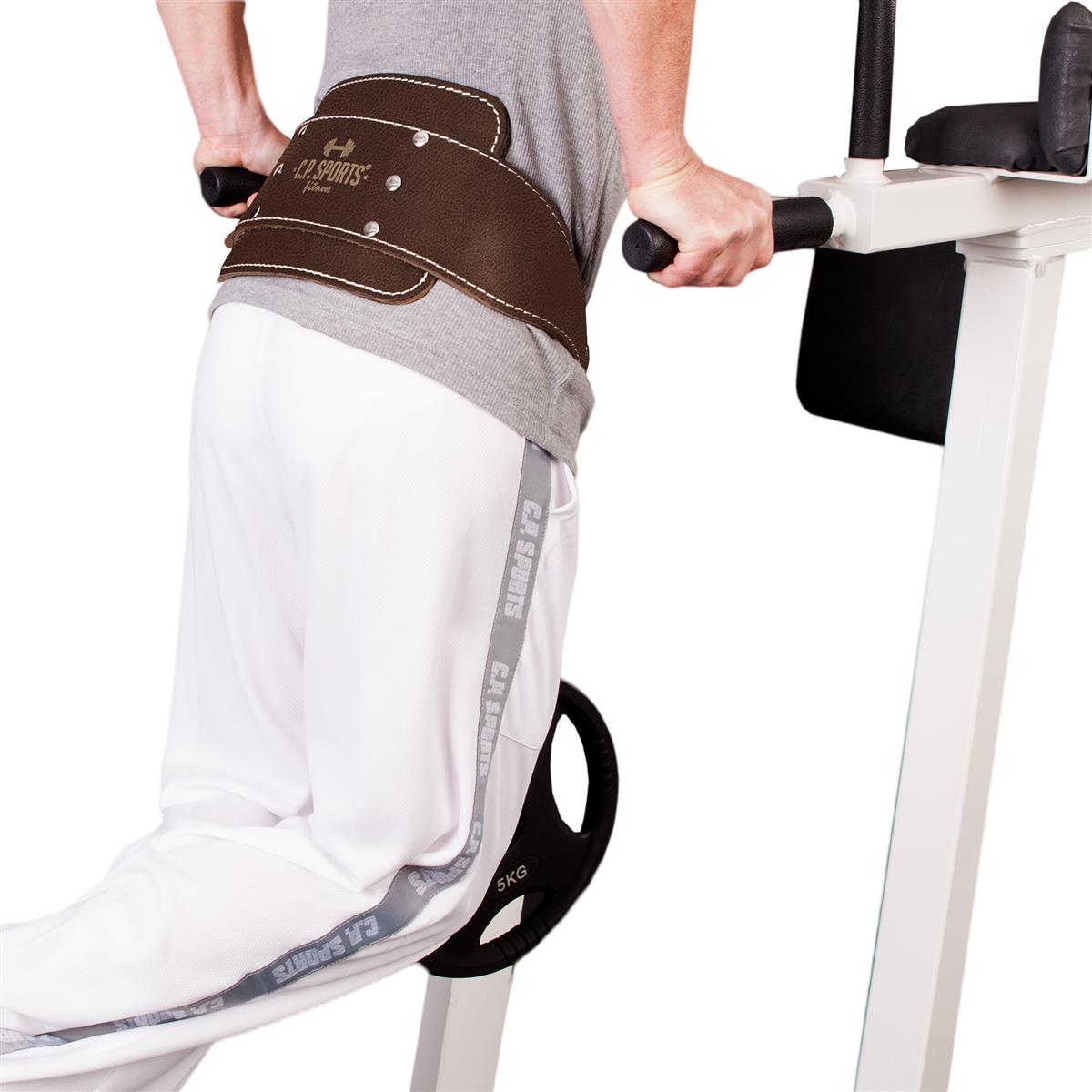 Dip Gürtel Leder - Braun - C.P.Sports - G6