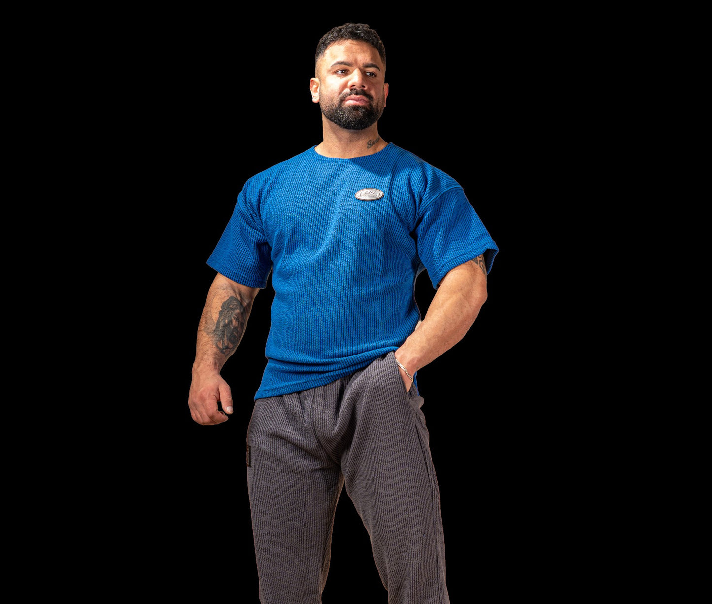 Bodybuilding T-Shirt / Fitness T-Shirt - verschiedene Farben - MG Sports® - S8-4