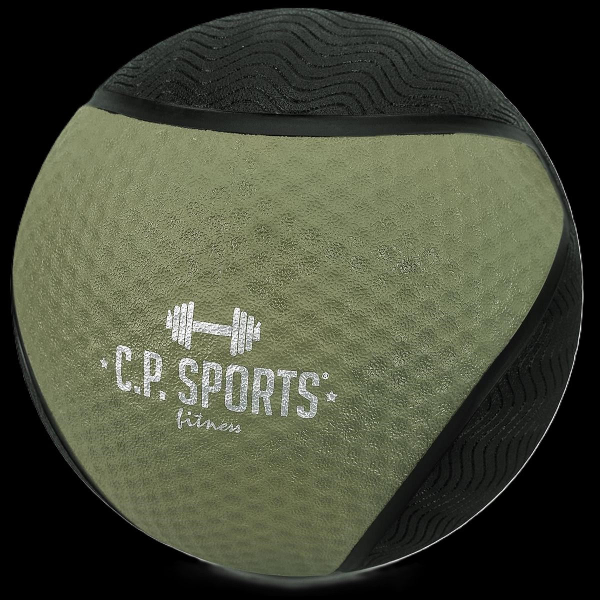 Medizinball Grün/Schwarz 12 Kg - C.P. Sports - K5-1