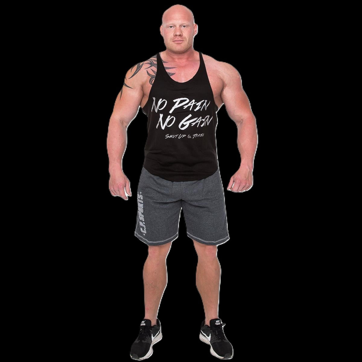 Trainingshose Bodybuildinghose Fitness Hose kurz - C.P.Sports - S18