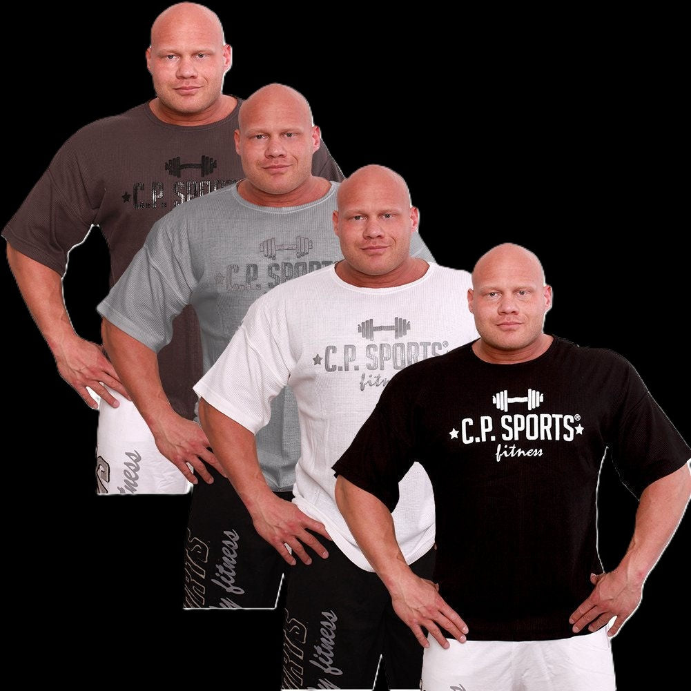 Bodybuilding T-Shirt / Fitness T-Shirt - Wafelmuster - C.P. Sports S20