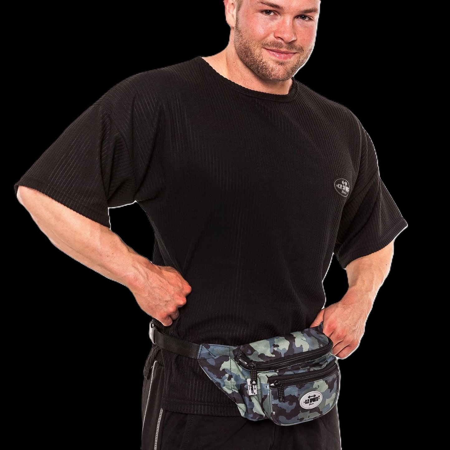 Gürteltasche Camouflage Blau C.P. Sports