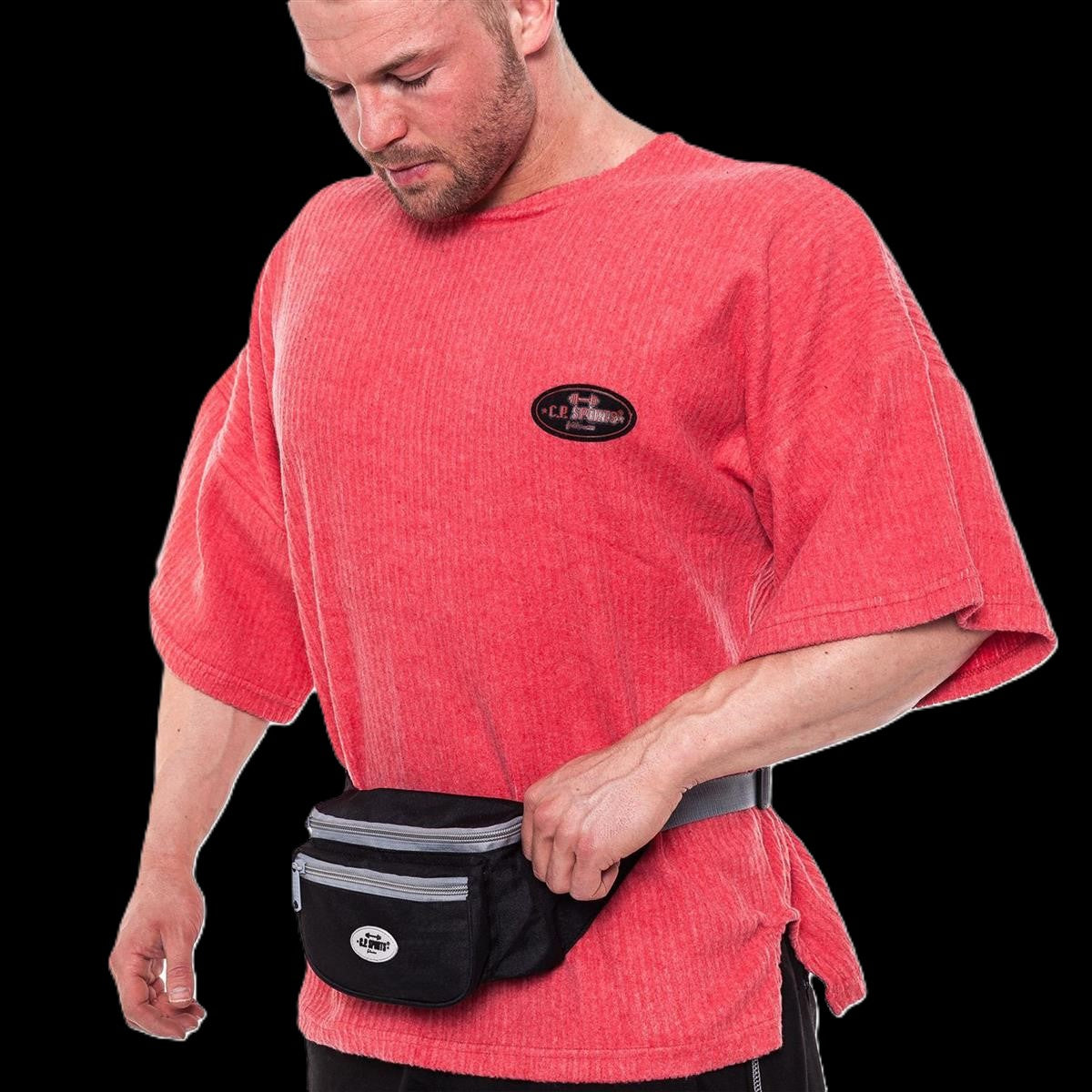 Gürteltasche Schwarz C.P. Sports Logo - S3-8