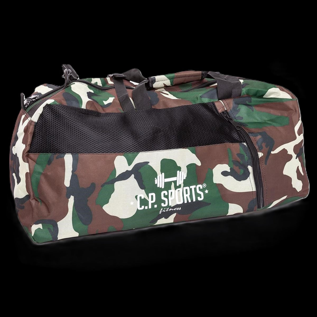 Kombi Sporttasche Groß - 3x Varianten in einem - Camouflage C.P.Sports-S5-1