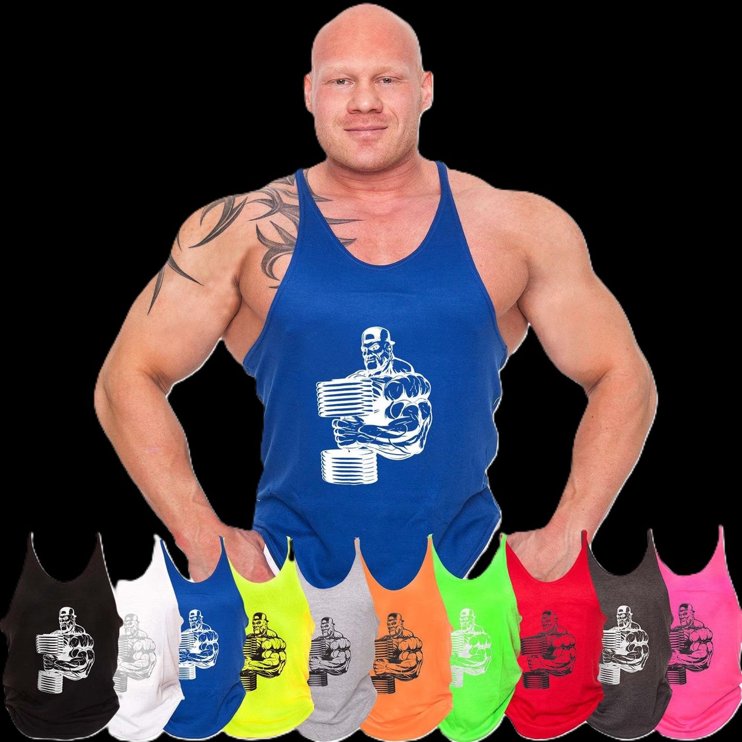 Tanktop "Bodybuilder" verschiedene Farben - C.P. Sports