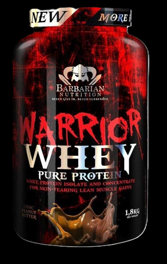 Whey Protein + BCAAs- 1,8 Kg- Barbarian Nutrition Geschmack: Schoko / Vanille