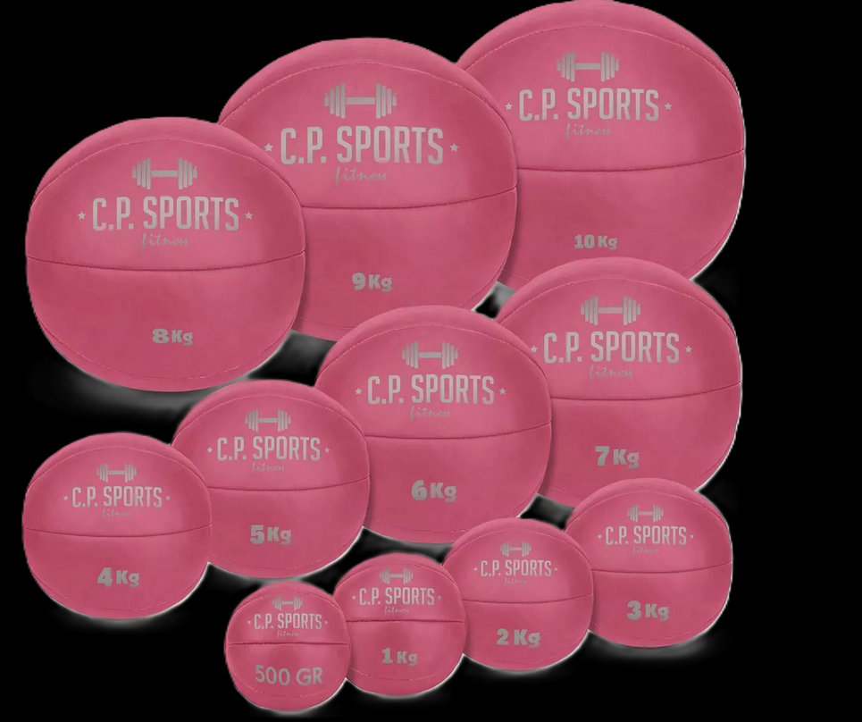 Medizinball Farbe: Pink 0,5 kg bis 10 kg - C.P. Sports - K5