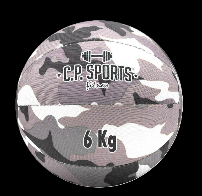 Medizinball Camouflage Weiß von: 0,5 kg bis 15 kg C.P. Sports - K5
