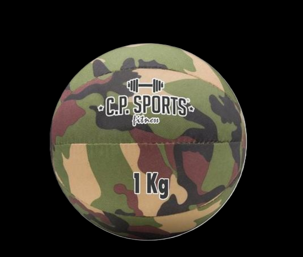 Medizinball Camouflage von: 0,5 kg bis 15 kg - C.P. Sports - K5