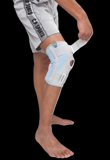 Kniebandage Kniestütze Deluxe mit Patellaöffnung C.P. Sports T37
