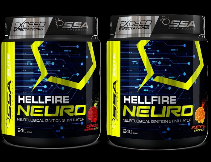 Pre Workout - Hellfire Neuro - Lime & Tropical 240g