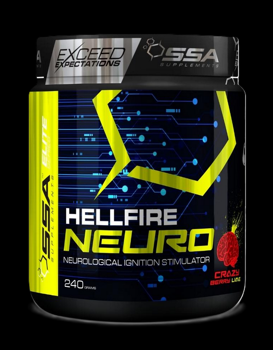 Pre Workout - Hellfire Neuro - Lime & Tropical 240g