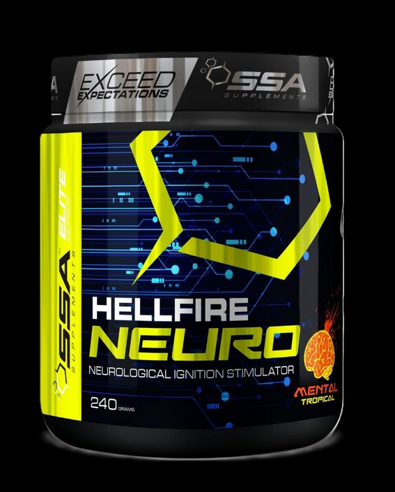 Pre Workout - Hellfire Neuro - Lime & Tropical 240g