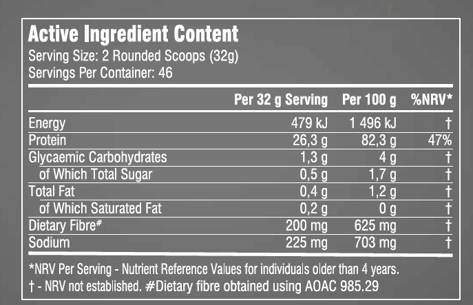 100% Whey Isolate - SSA Suplements - Schoko/Vanille