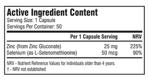 Zink Tableten 50 Stk - SSA Supplements