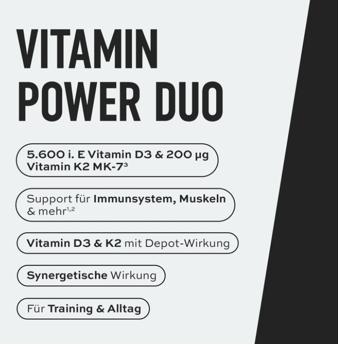ESN - Vitamin D3+K2 Depot 120 Kapseln