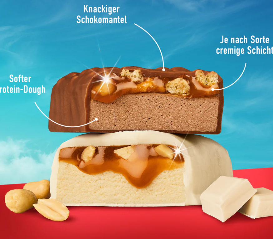 More Protein Bar White Chocolate Peanut Caramel | 10 x 50g