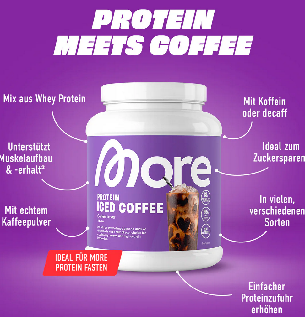 More - Protein Iced Coffee Latte Macchiato | 500g