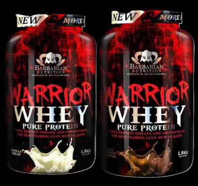 Whey Protein + BCAAs- 1,8 Kg- Barbarian Nutrition Geschmack: Schoko / Vanille