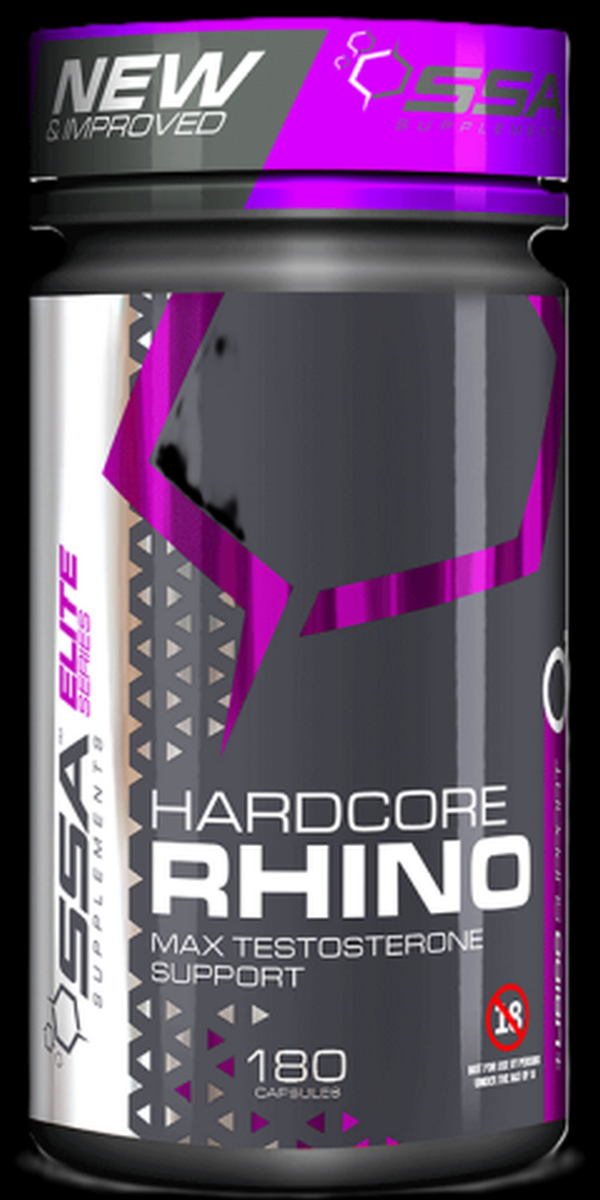 Hardcore Tribulus Terrestris Rhino 180 Capsules - SSA Suplements