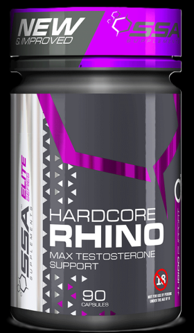 Hardcore Rhino Testosterone Booster 90 - SSA Suplements