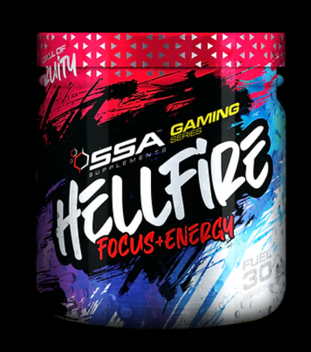 Hellfire Pre-Workout - Gaming Focus Energy SSA Suplements
