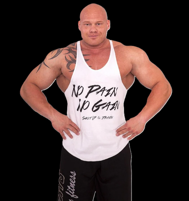 Tanktop "NO Pain NO Gain" verschieden Farben - C.P. Sports- S6-1