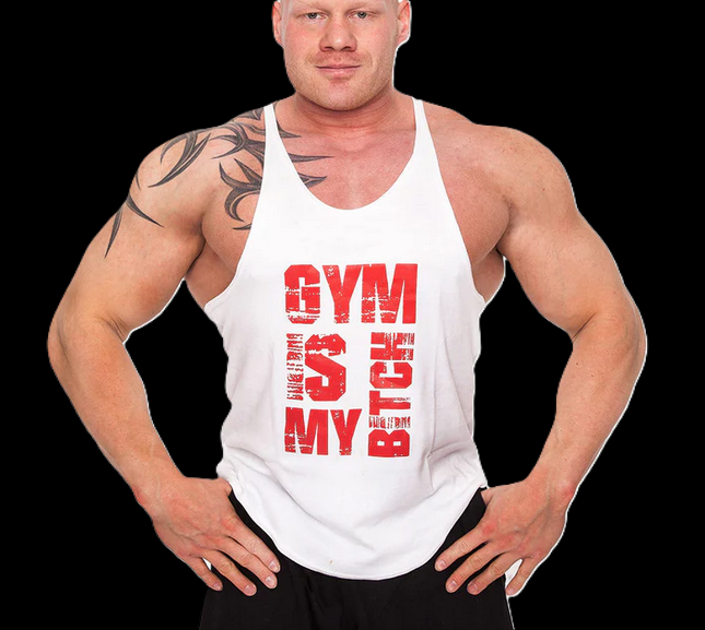 Tanktop "Gym is my Bitch" - verschiedene Farben - C.P. Sports - S627