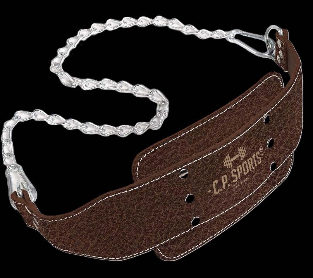 Dip Gürtel Leder - Braun - C.P.Sports - G6