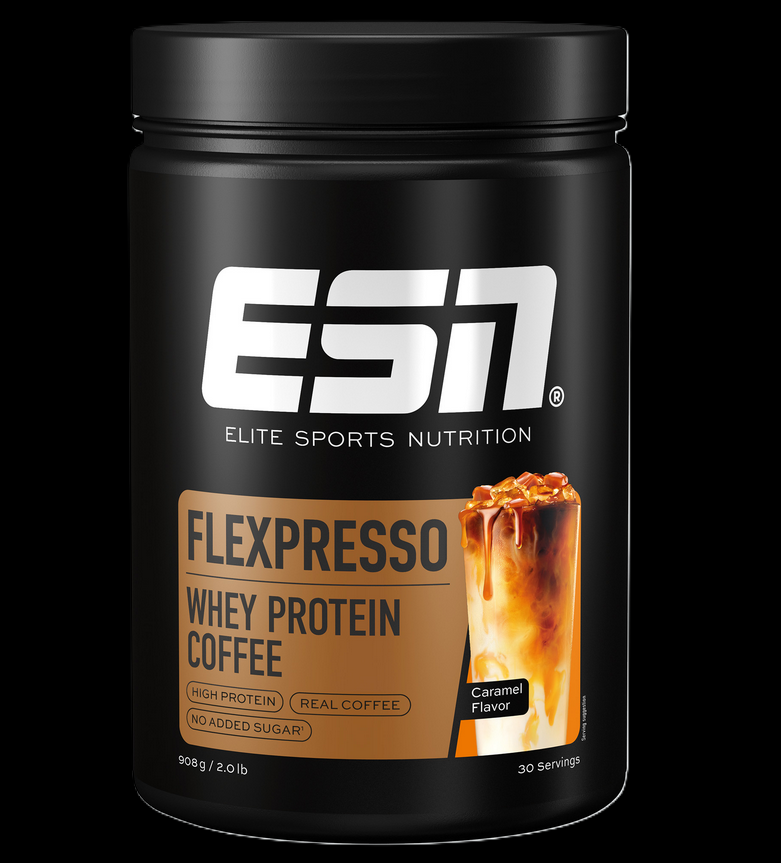 ESN - Flexpresso Protein Coffee I Geschmack Caramel | 908g