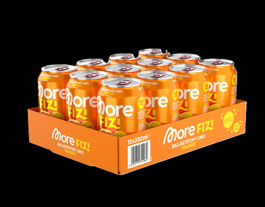 More FIZI Orange | 12 x 330ml
