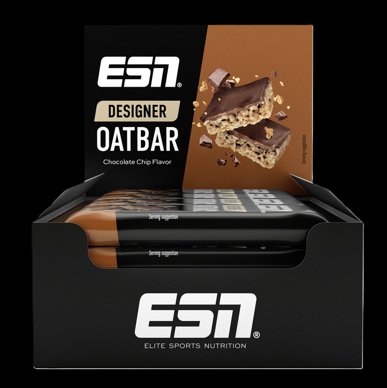 ESN -Designer Oatbar Chocolate Chip | 12 x 100g