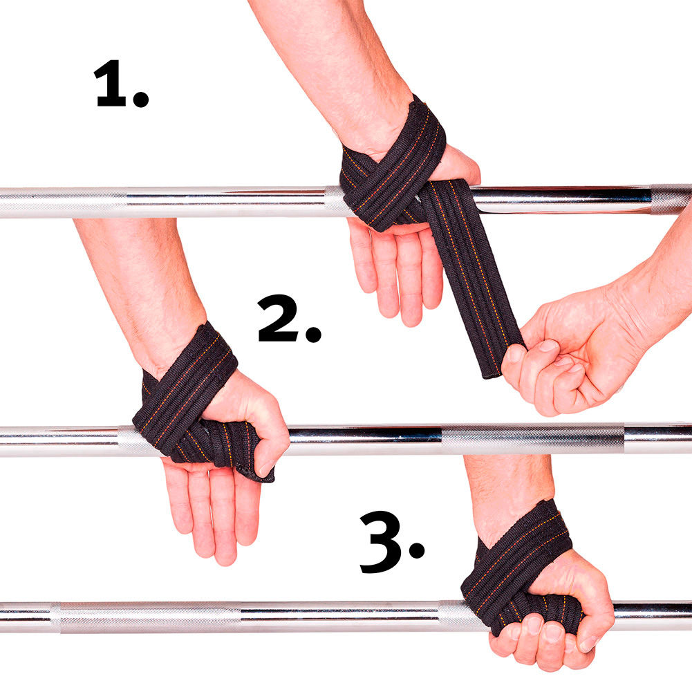 Zughilfen Klassik Gelb Stripes - Die genialen Grip Straps