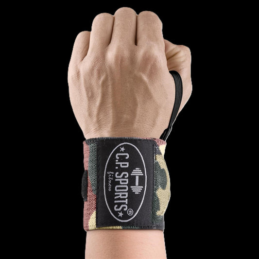 Handgelenkbandagen - mit starkem Klettverschluss & Daumenspannschlaufe - C.P - T18