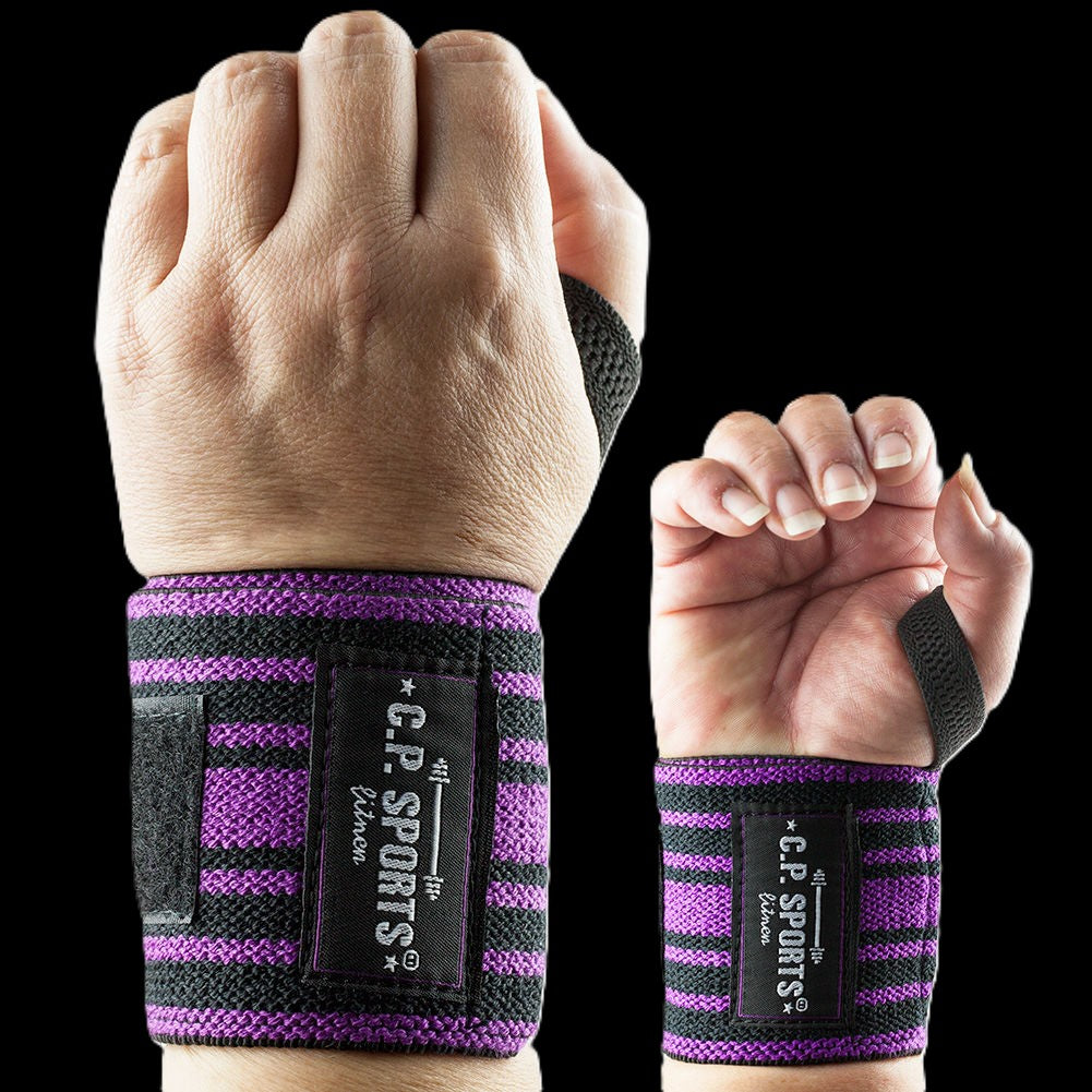 Handgelenkbandagen - mit starkem Klettverschluss & Daumenspannschlaufe  C.P. Sports - T20