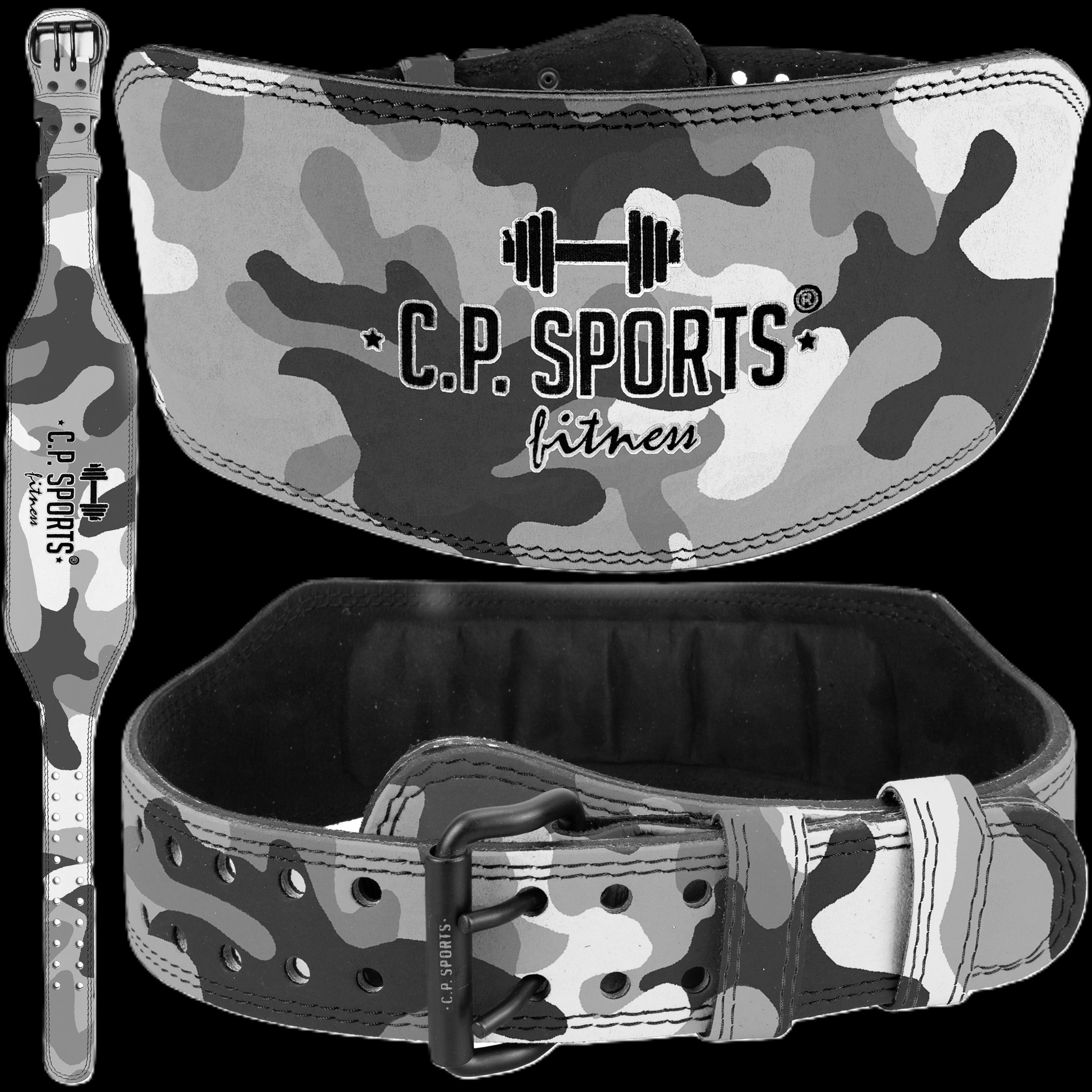 Gewichthebergürtel / Power lifting Gürtel - Camouflage - C.P. Sports - T4-10 +12