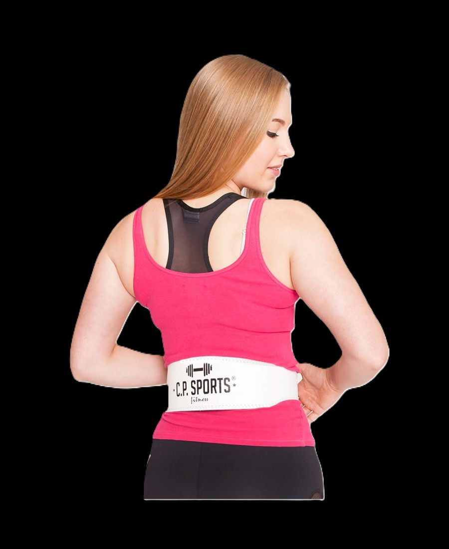 Gewichtshebegürtel - Echt Leder - C.P. SPORTS - T6