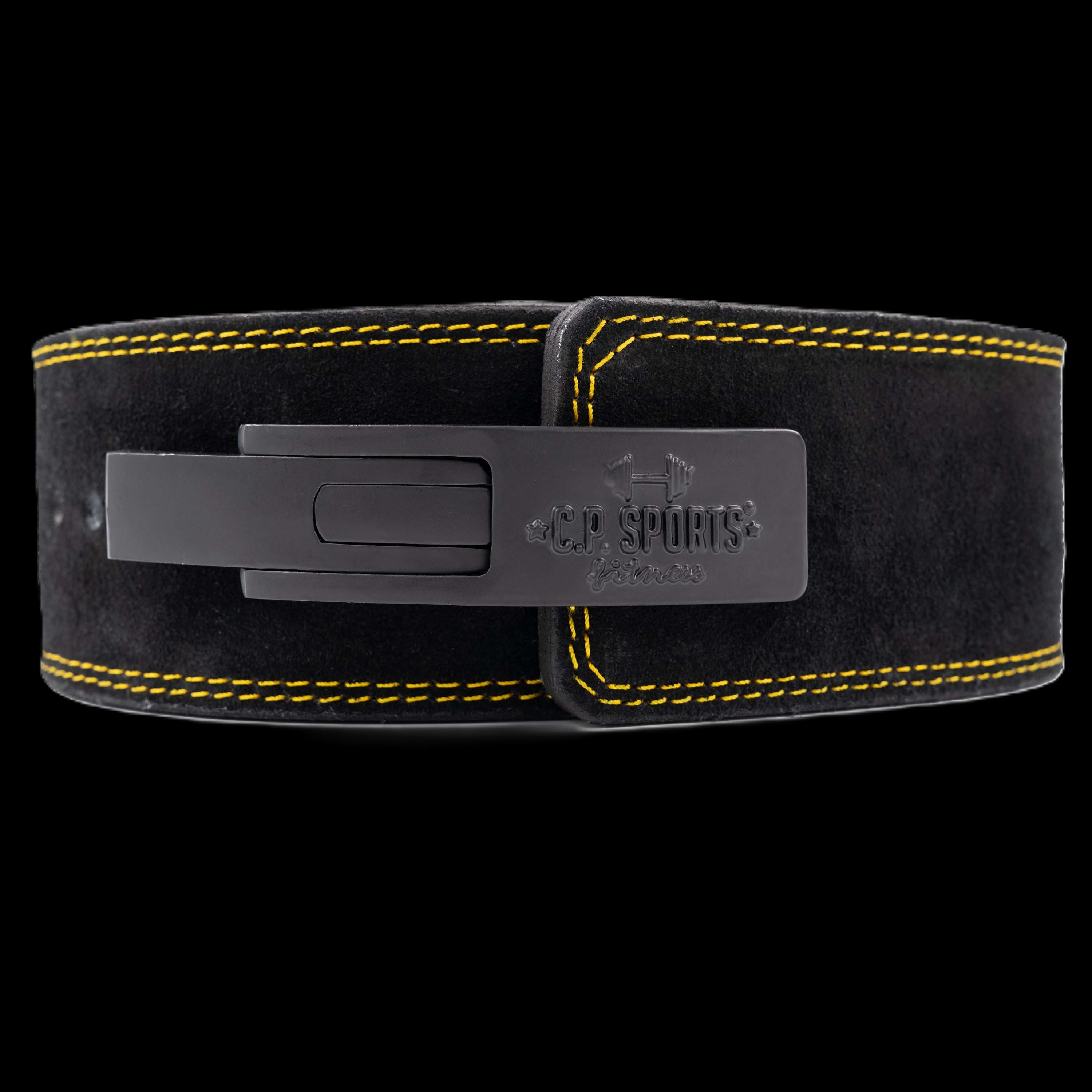 Profi Powerlifting-Gürtel mit Powerschnalle - No Pain no Gain - C.P. Sports T9