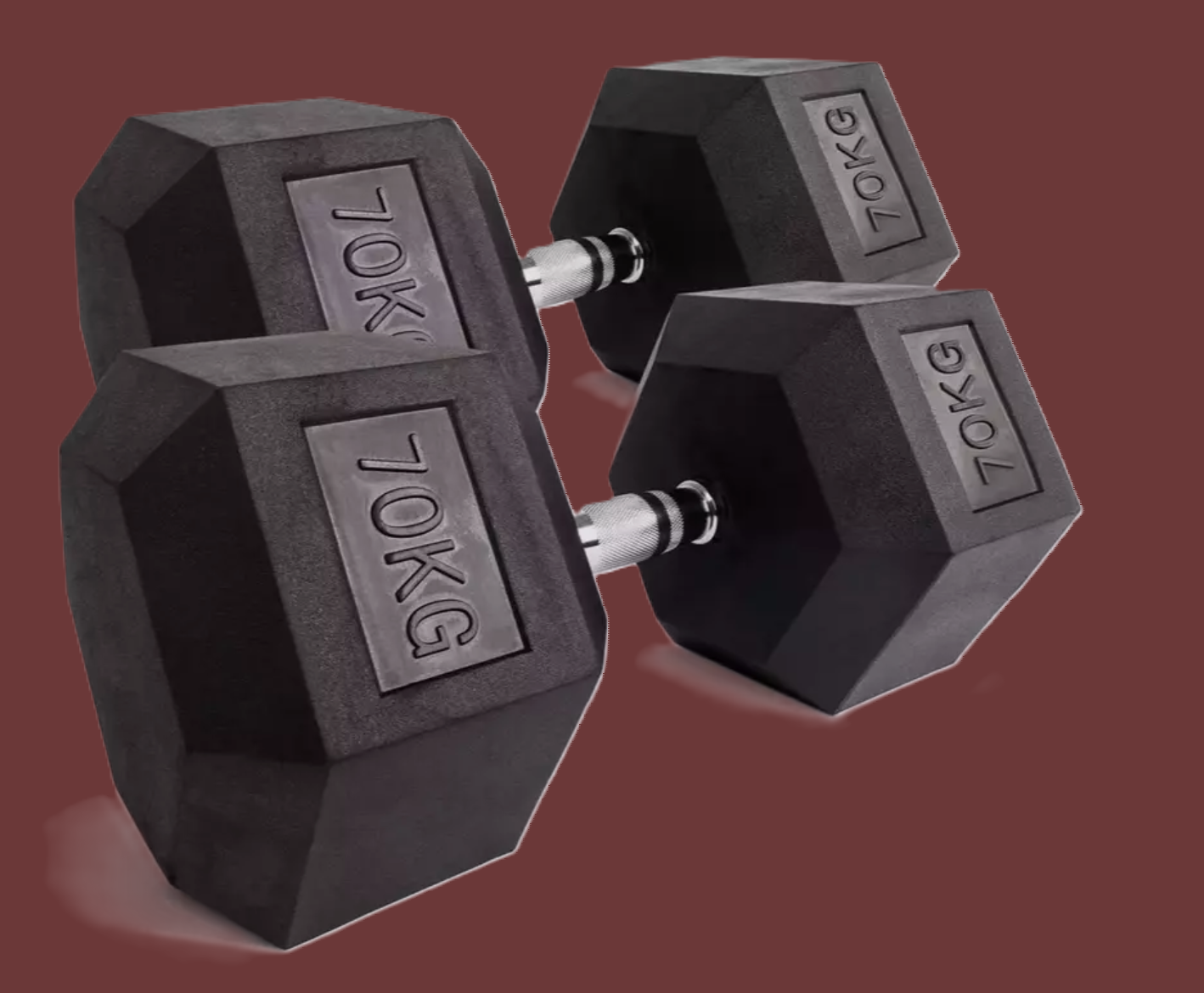 Heavy-Duty Block-Hantel 80 kg / 56 Kg / 65 Kg / 50 Kg - C.P. Sports - G25