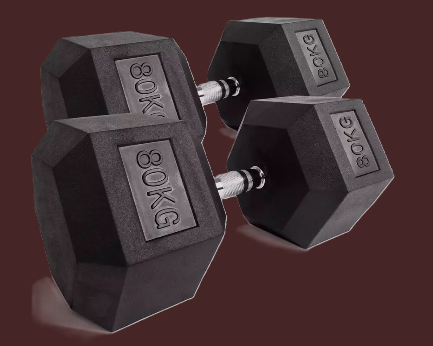 Heavy-Duty Block-Hantel 80 kg / 56 Kg / 65 Kg / 50 Kg - C.P. Sports - G25