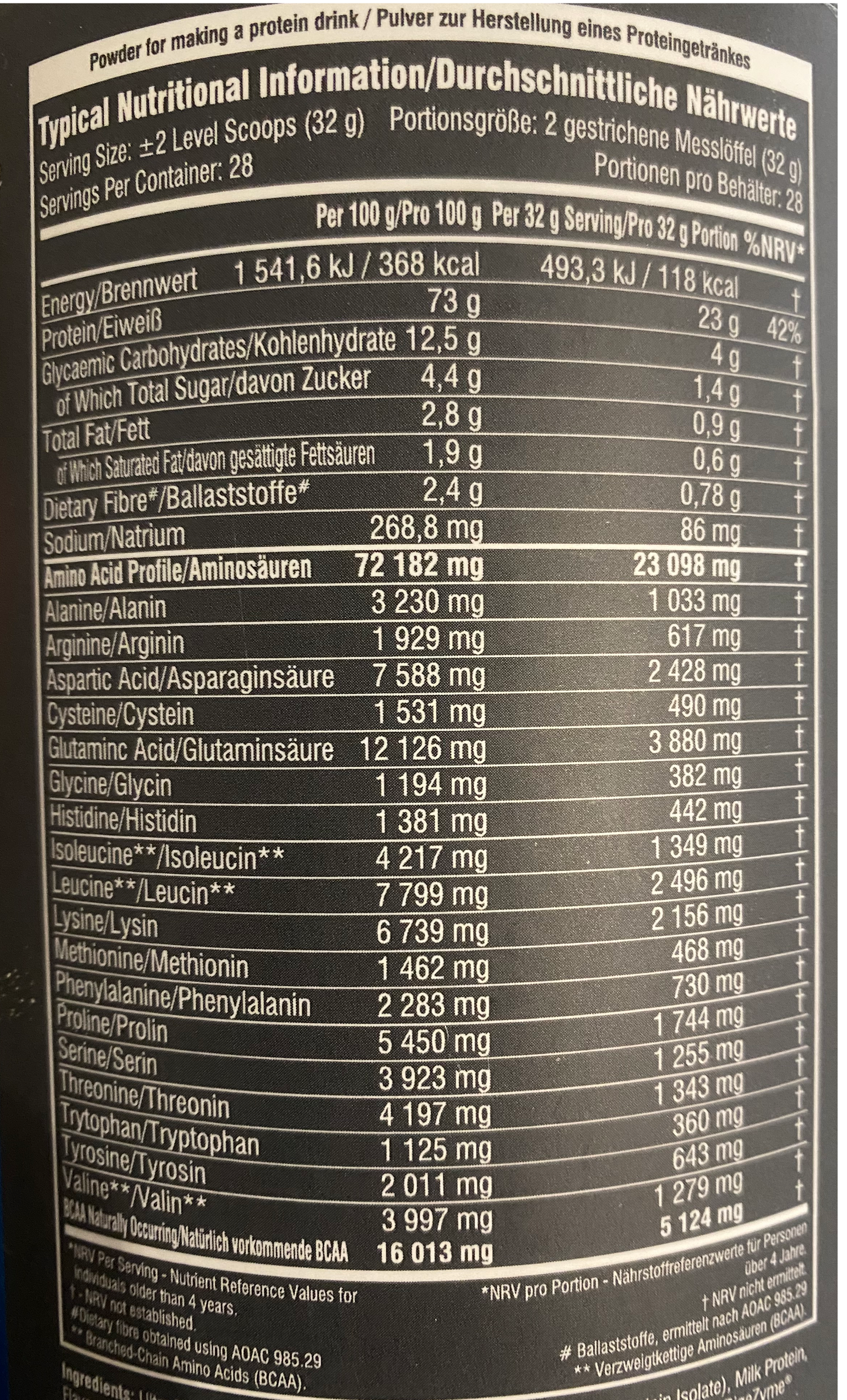 Pure Whey Protein - SSA Suplements Geschmack: auswählen