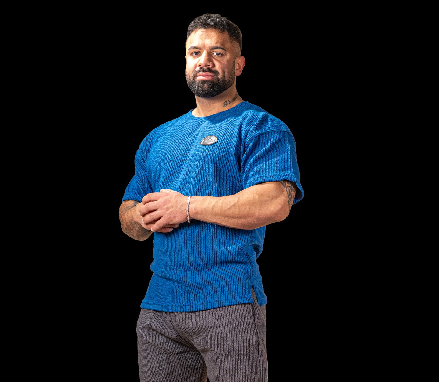 Bodybuilding T-Shirt / Fitness T-Shirt - verschiedene Farben - MG Sports® - S8-4