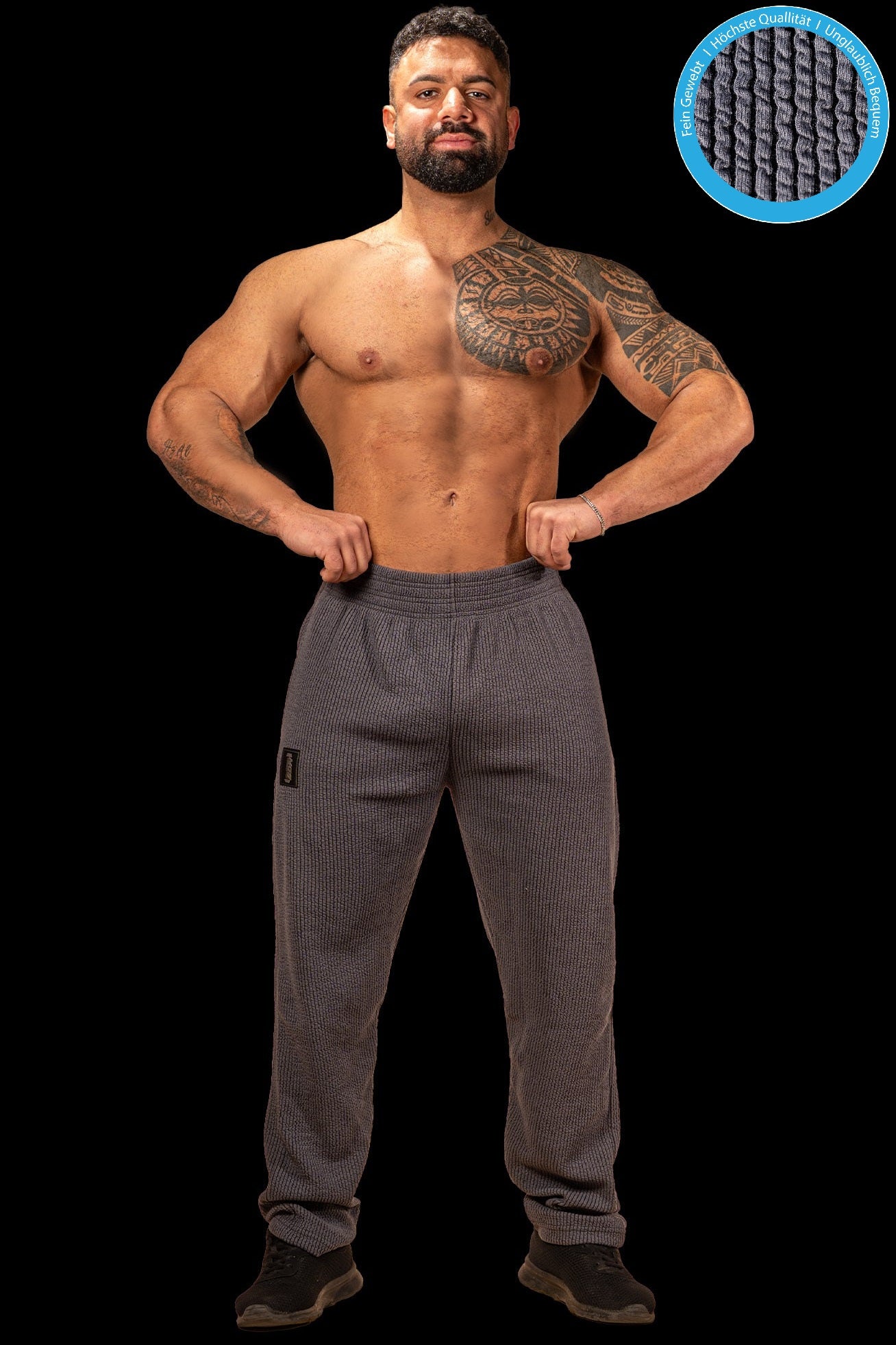 Profi Gym-Hose / Trainings Hose / und Freizeithose -Unisex - MG Sports® -S10