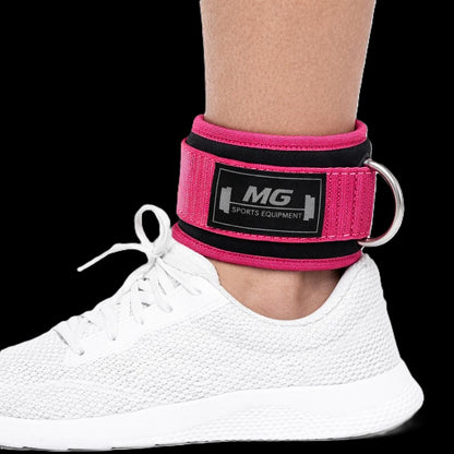 Premium Fußschlaufen- Blau / Pink - C.P. Sports - G4-3