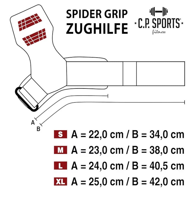 Zughilfe - Spider Grips - C.P. Sports T1002