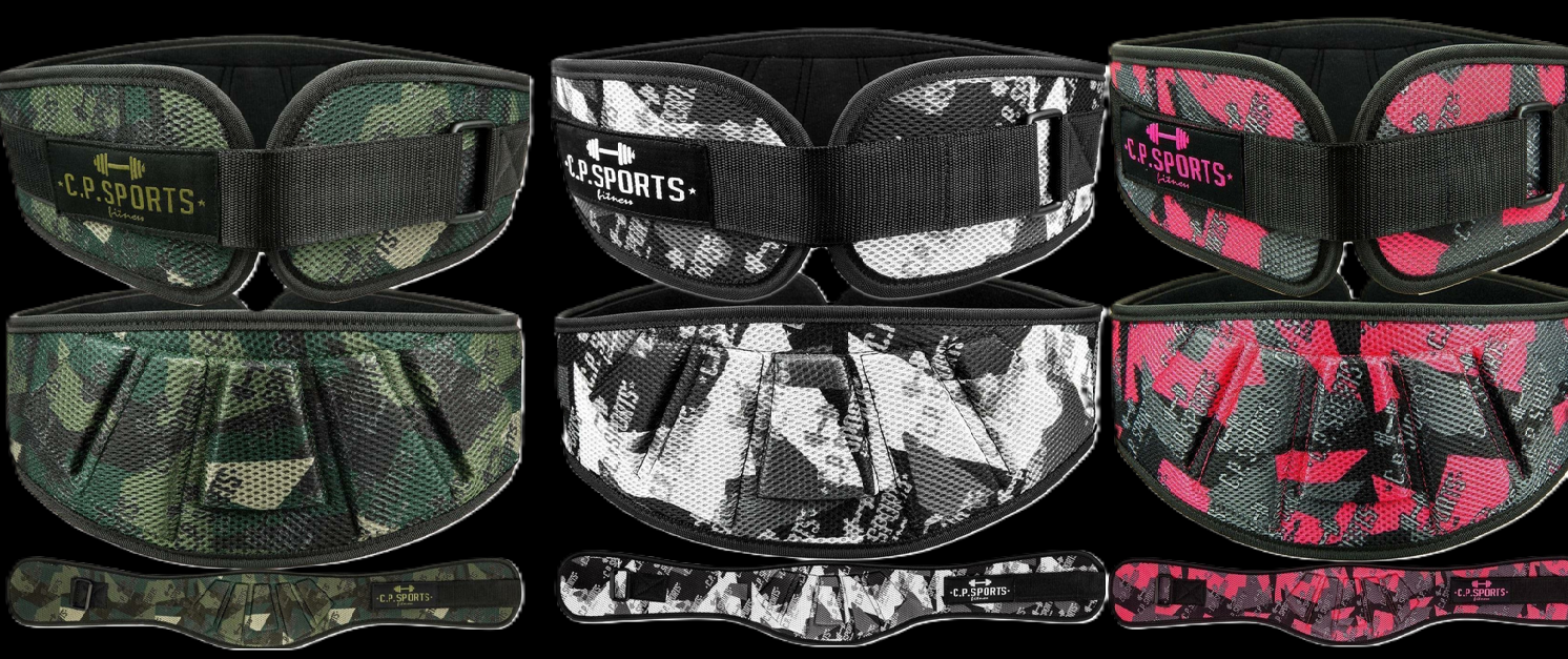 Gewichtshebegürtel-Profi-Ultraleichtgürtel Farbe: Camouflage-Oliv,Pink,Schnee Weiß